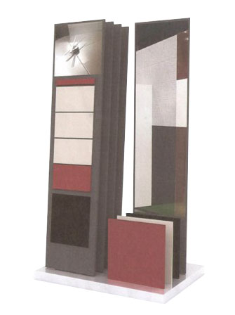 Base ranurada para 5 paneles + 3 piezas